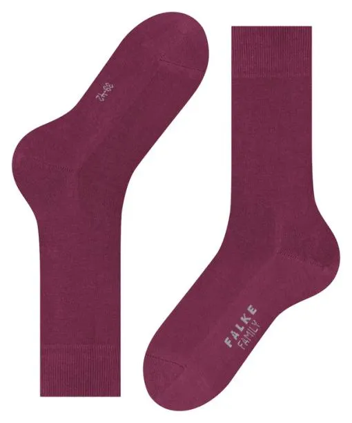 Men Family Men Socks Red Plum FALKE Socks