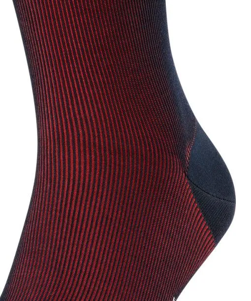 Men Fine Shadow Men Socks Dark Navy FALKE Socks