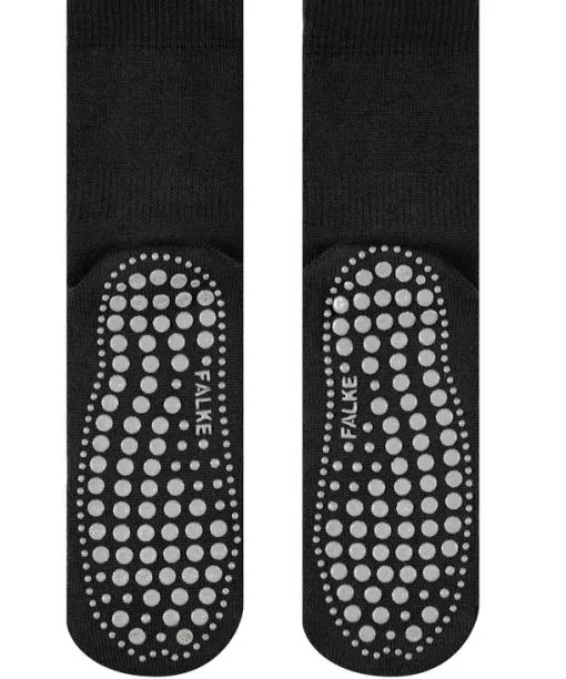 Men Homepads Men Socks Black FALKE House Socks and Slippers