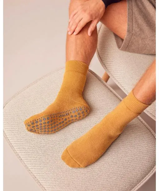 Men Homepads Men Socks Black FALKE House Socks and Slippers