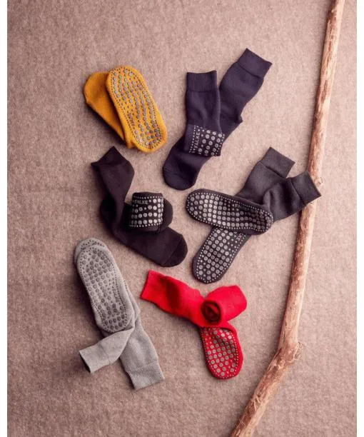 Men Homepads Men Socks Black FALKE House Socks and Slippers