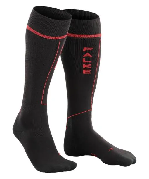 Men Impulse Running Men Kneehigh Socks Health Black FALKE Compression Socks