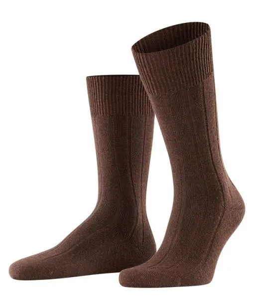 Men Lhasa Rib Men Socks Brown FALKE Socks