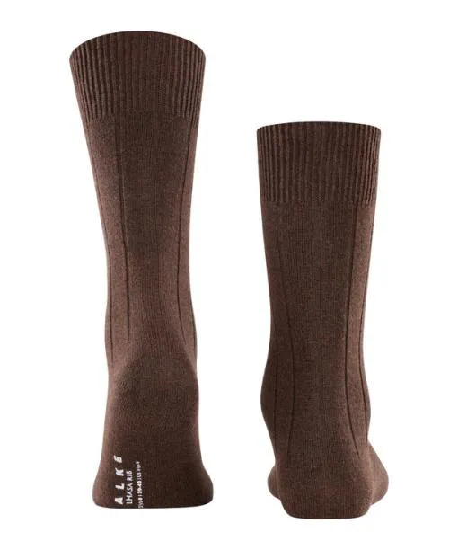 Men Lhasa Rib Men Socks Brown FALKE Socks
