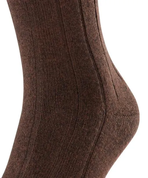 Men Lhasa Rib Men Socks Brown FALKE Socks