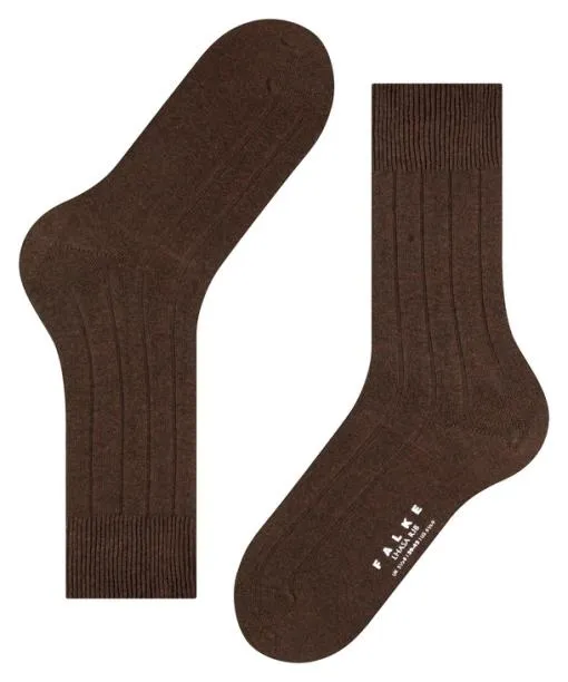 Men Lhasa Rib Men Socks Brown FALKE Socks