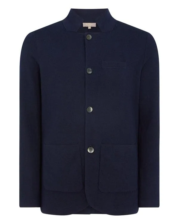 Men Men039s Fine Gauge Milano Cashmere JacketIn Navy Blue Navy Blue NPeal Coats and Jackets
