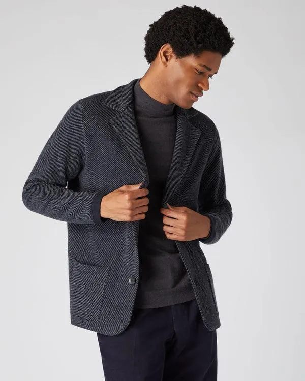 Men Men039s Jacquard Cashmere JacketIn Navy Blue Navy Blue NPeal Coats and Jackets Men Men039s Jacquard Cashmere JacketIn Navy Blue Navy Blue NPeal Coats and Jackets