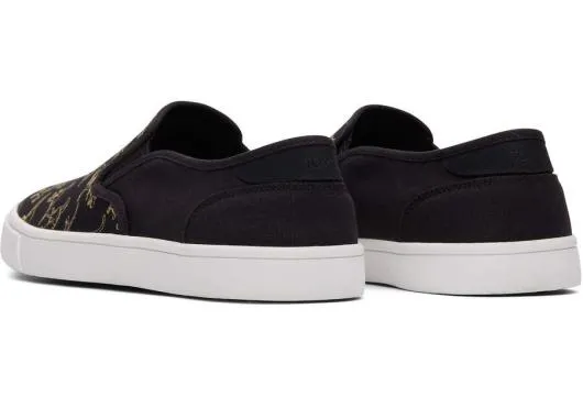 Men MenBaja Slip On Black Dino TOMS Exclusives