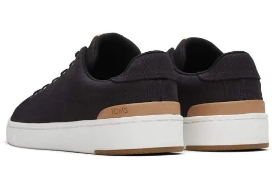 Men MenTRVL LITE Sneaker Black Canvas TOMS Slip Ons