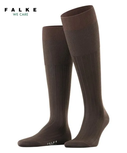 Men Milano Men Kneehigh Socks Brown FALKE Knee High Socks