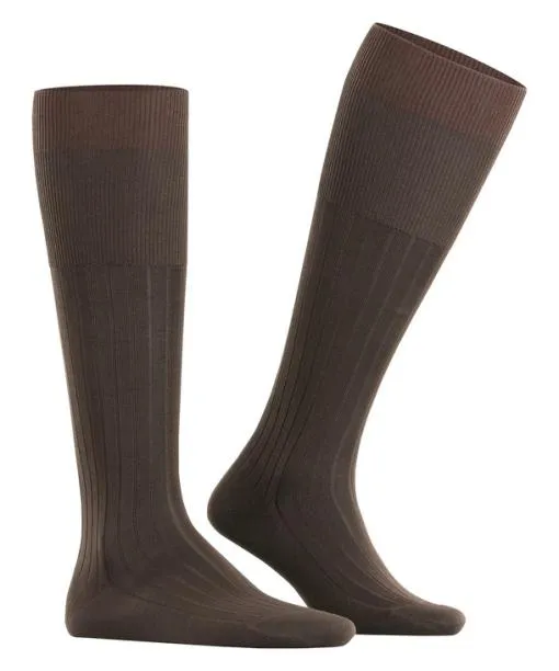 Men Milano Men Kneehigh Socks Brown FALKE Knee High Socks