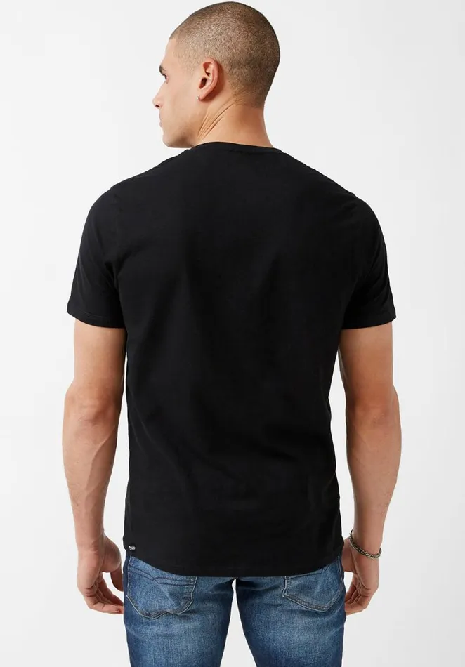 Men Naimop Heather Grey Jersey TShirt Light Heather Grey Buffalo David Bitton Tops and Tees