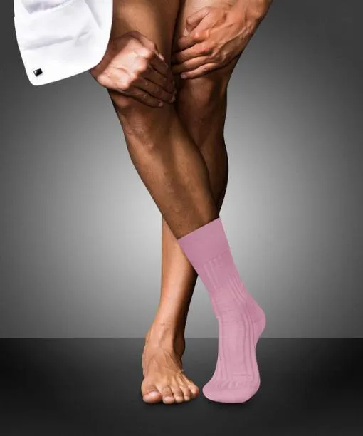 Men No 13 Finest Piuma Cotton Men Socks Light Rosa FALKE Socks