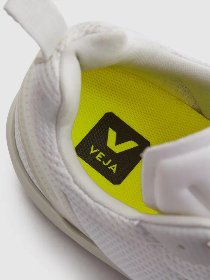 Men Reiss Brands Condor 2 Veja Mesh Running Trainers White Pierre