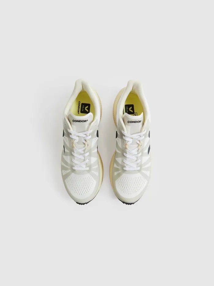 Men Reiss Brands Mesh Running Trainers Whiteblack