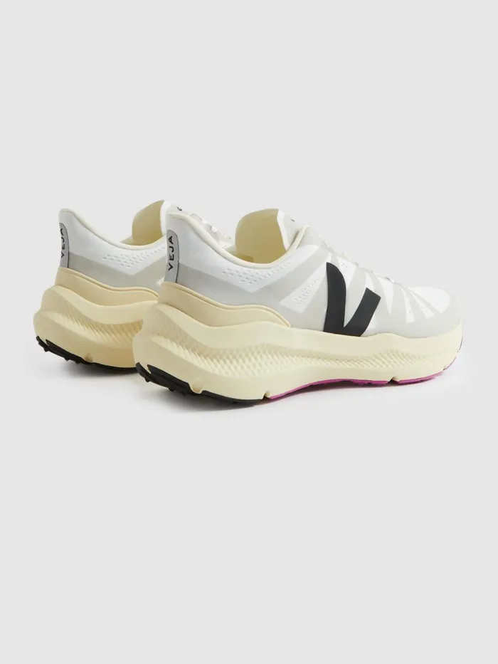 Men Reiss Brands Mesh Running Trainers Whiteblack