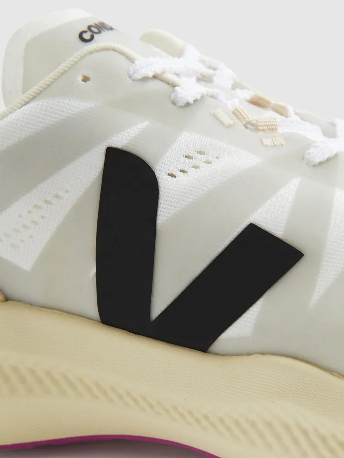 Men Reiss Brands Mesh Running Trainers Whiteblack