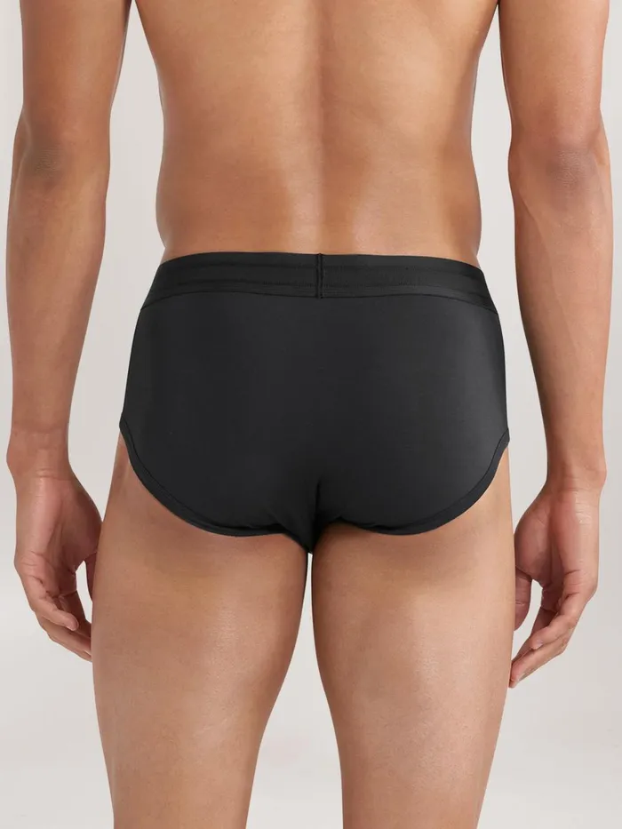 Men Reiss Socks and Underwear Che CH Studios Boxer Briefs With TENCEL Fibers Black