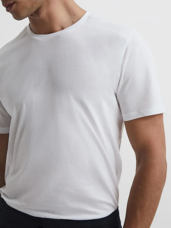 Men Reiss TShirts Bless 3 Pack Three Pack Of Crew Neck Tshirts White