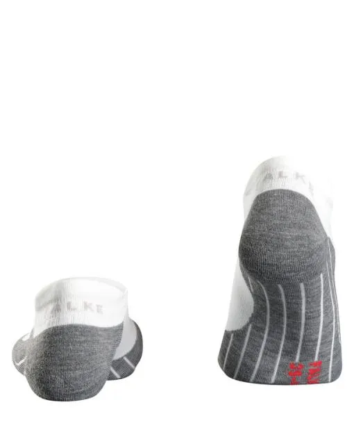 Men RU4 Endurance Invisible Men Running No Show Socks White FALKE Running Socks