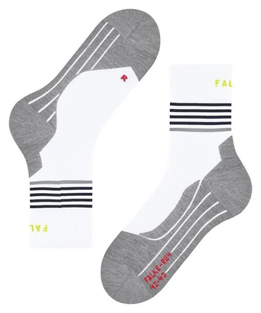 Men RU4 Endurance Reflect Men Running Socks White FALKE Running Socks