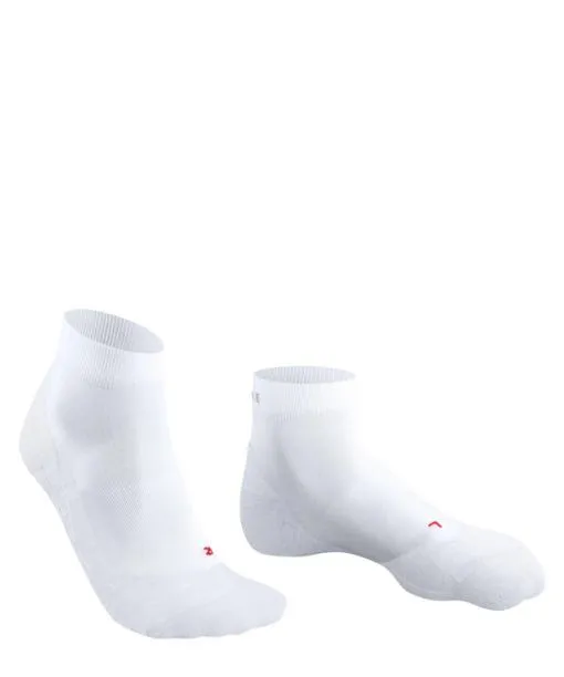 Men RU4 Endurance Short Men Running Short Sock White FALKE Running Socks