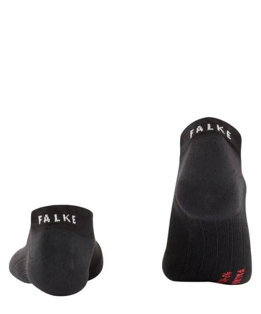 Men RU4 Light Performance Invisible Men Running No Show Socks Black FALKE Running Socks