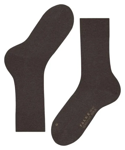 Men Sensitive Berlin Men Socks Brown Mel FALKE Socks