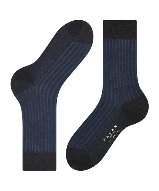 Men Shadow Men Socks Anthracite Mel FALKE Socks