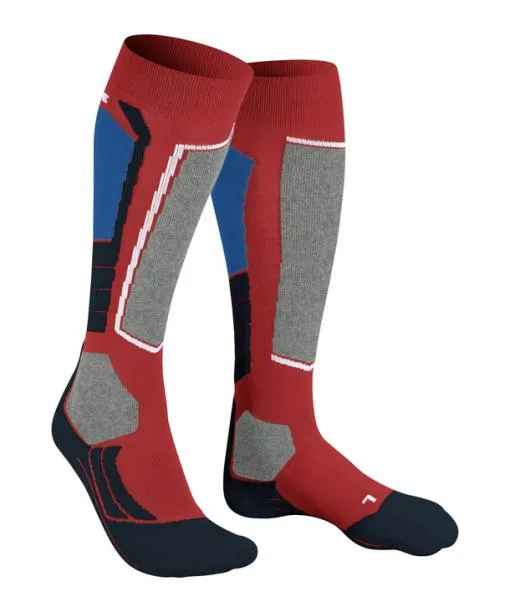 Men SK2 Intermediate Men Skiing Kneehigh Socks Tangerine FALKE Ski Socks