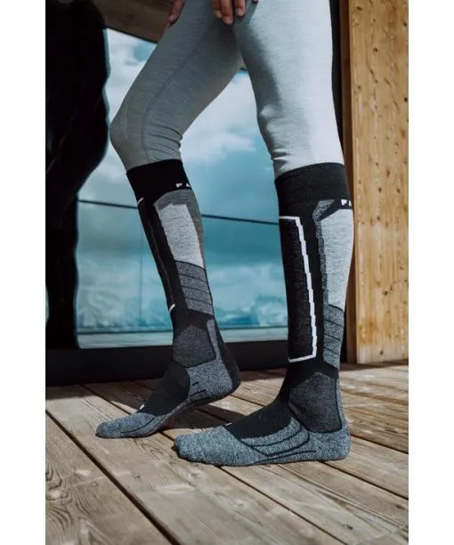Men SK2 Intermediate Men Skiing Kneehigh Socks Tangerine FALKE Ski Socks