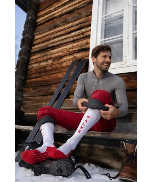 Men SK5 Expert Men Skiing Kneehigh Socks Black FALKE Ski Socks