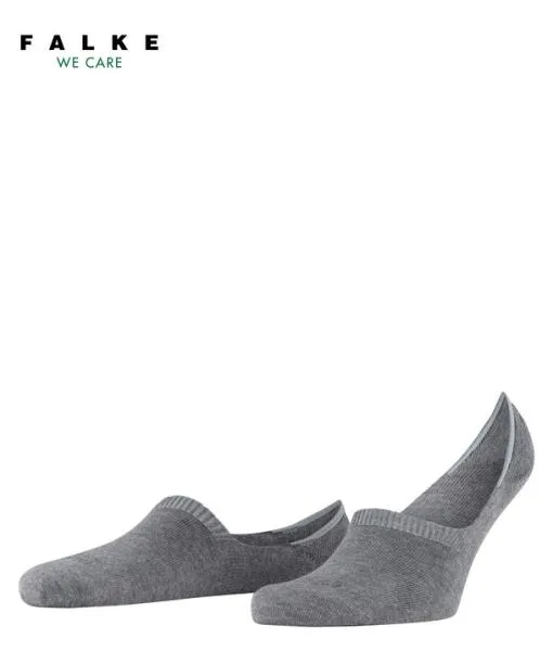 Men Step High Cut Men No Show Socks Light Greymel FALKE No Show Socks
