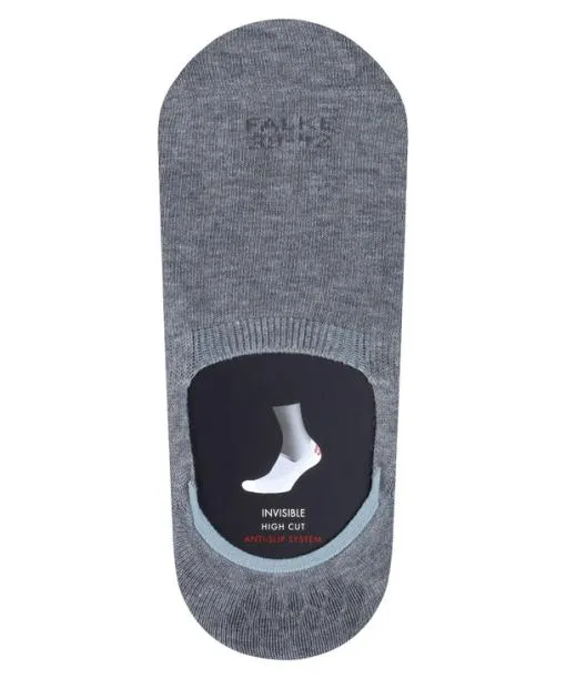 Men Step High Cut Men No Show Socks Light Greymel FALKE No Show Socks