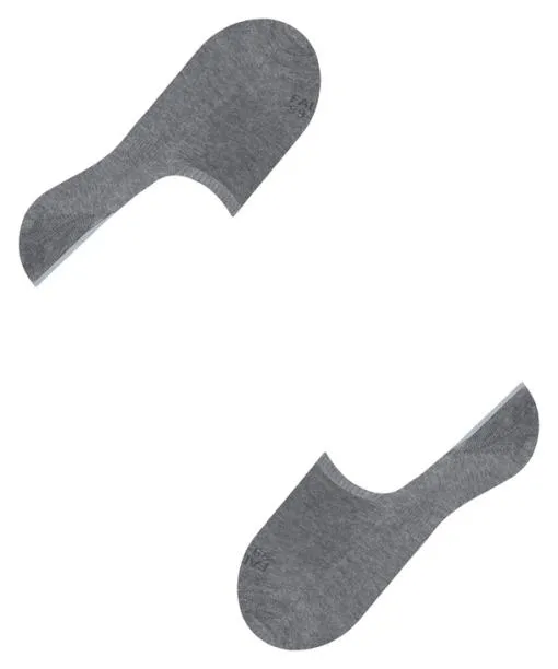 Men Step High Cut Men No Show Socks Light Greymel FALKE No Show Socks