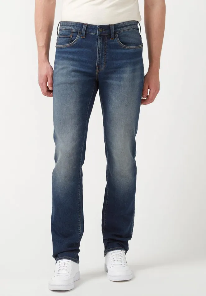 Men Straight Six Indigo Men039s Fleece Jeans Indigo Buffalo David Bitton Straight Six