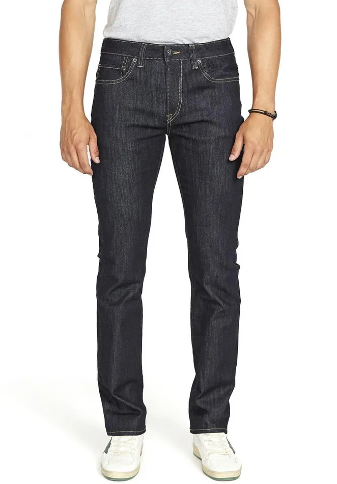 Men Straight Six Rinsed Indigo Jeans Indigo Buffalo David Bitton Straight Six