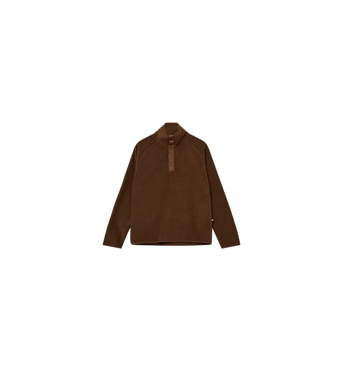 Men Sweatshirts MOS MOSH MMGCheck Placket Sweat Burn Cava