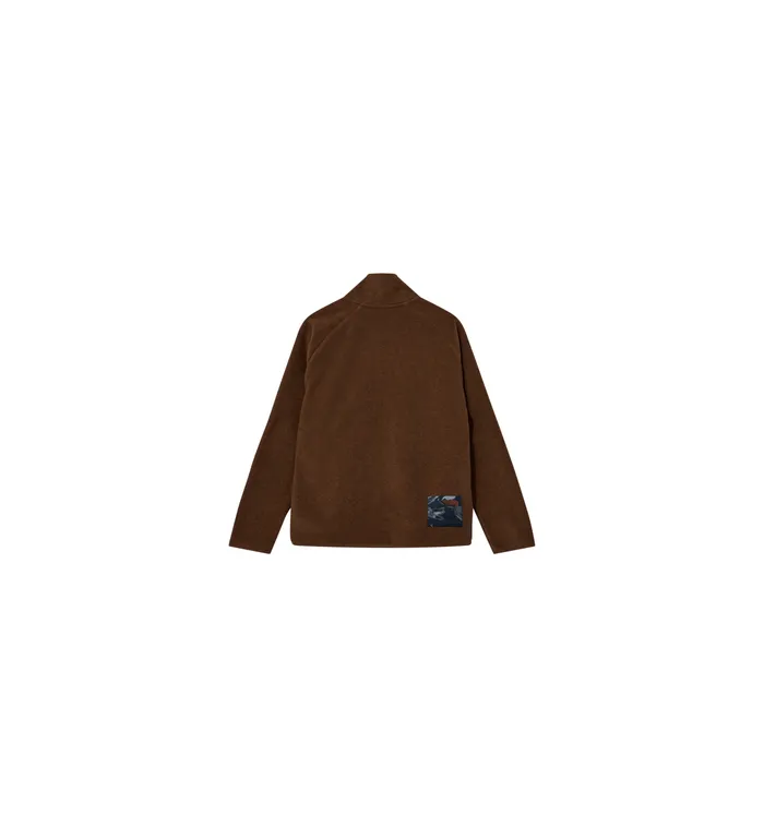 Men Sweatshirts MOS MOSH MMGCheck Placket Sweat Burn Cava