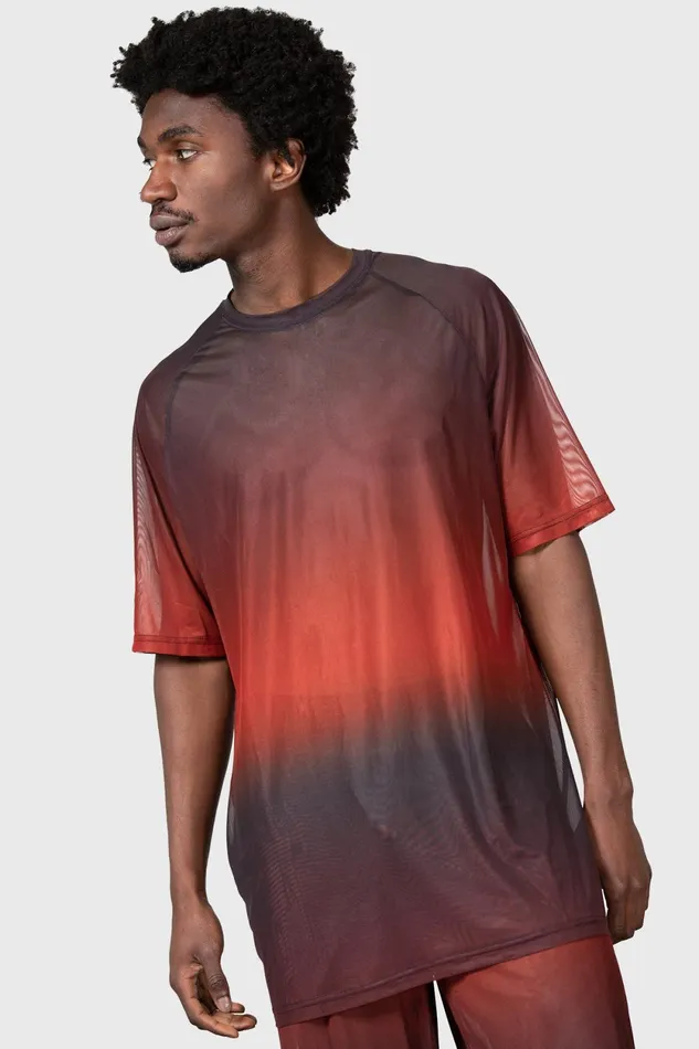 Men TShirts and Vests Killstar Unreal Trance Mesh Top