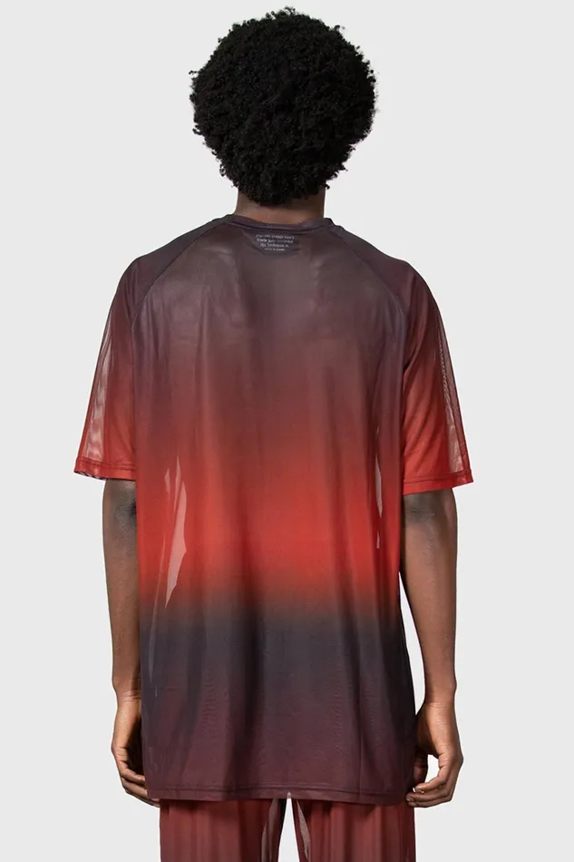 Men TShirts and Vests Killstar Unreal Trance Mesh Top