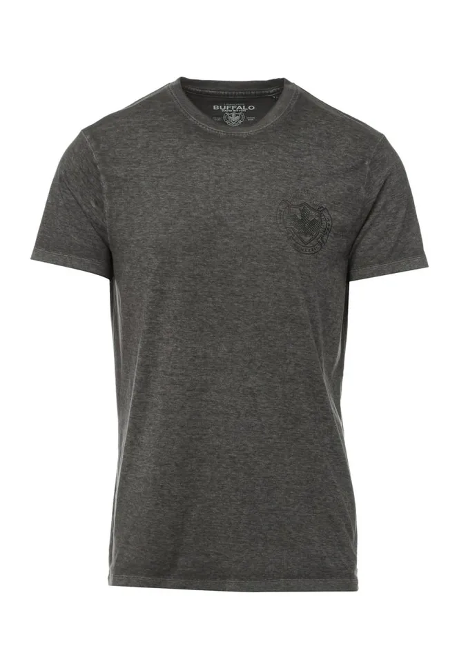 Men Tamen Grey ShortSleeve Mens TShirt Charcoal Buffalo David Bitton Tops and Tees