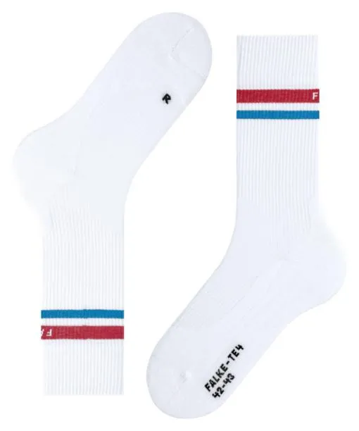 Men TE4 Classic Men Tennis Socks White FALKE Tennis Socks