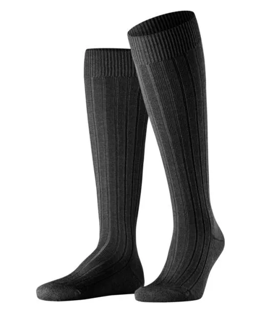 Men Teppich Im Schuh Men Kneehigh Socks Black FALKE Knee High Socks