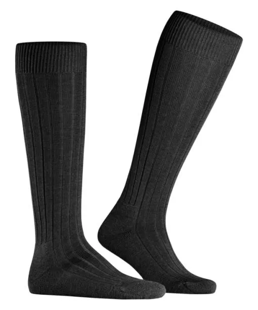 Men Teppich Im Schuh Men Kneehigh Socks Black FALKE Knee High Socks