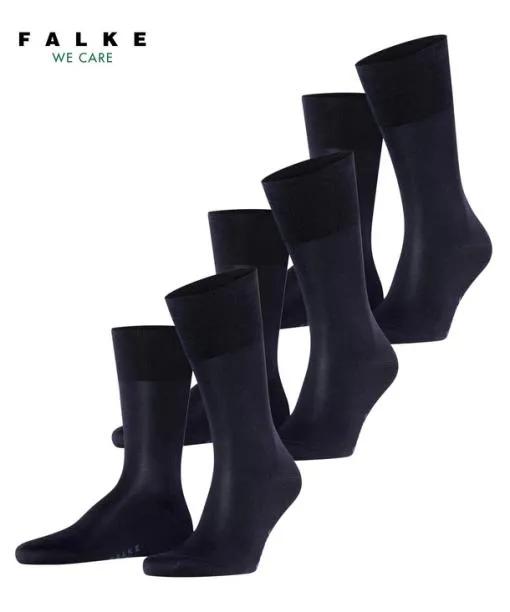 Men Tiago 3Pack Men Socks Dark Navy FALKE Socks