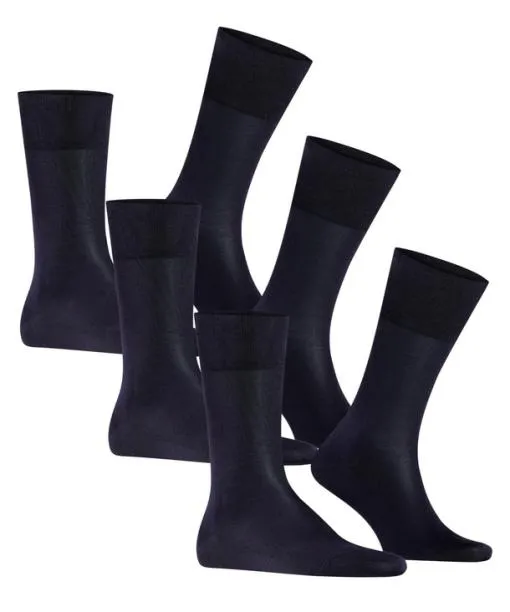 Men Tiago 3Pack Men Socks Dark Navy FALKE Socks