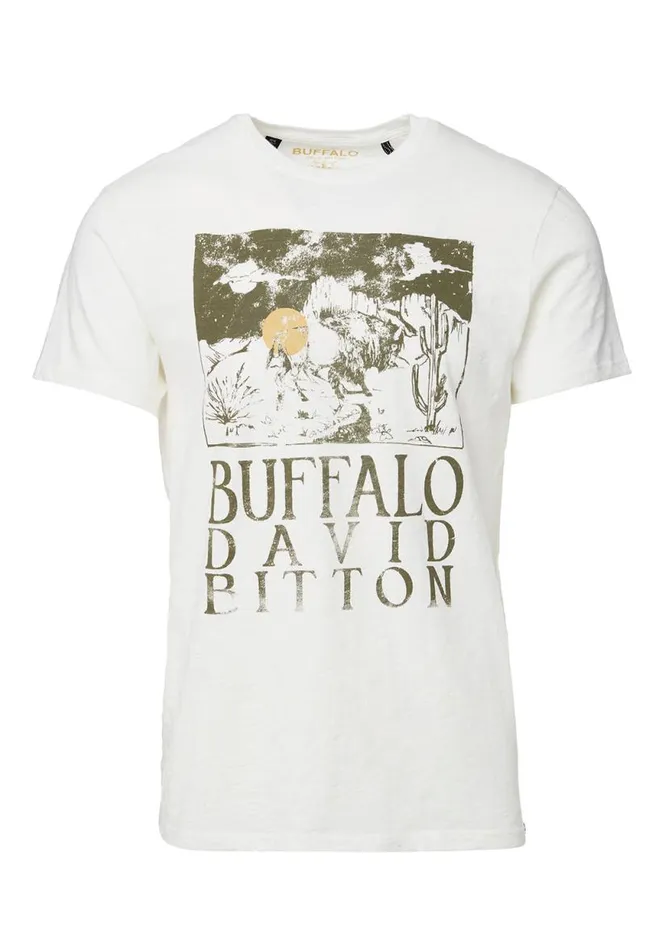 Men Tides Milk White ShortSleeve Mens Tshirt Milk Buffalo David Bitton Tops and Tees
