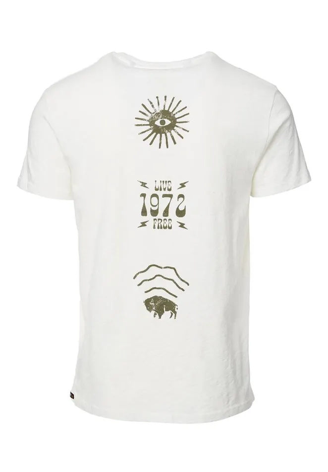 Men Tides Milk White ShortSleeve Mens Tshirt Milk Buffalo David Bitton Tops and Tees